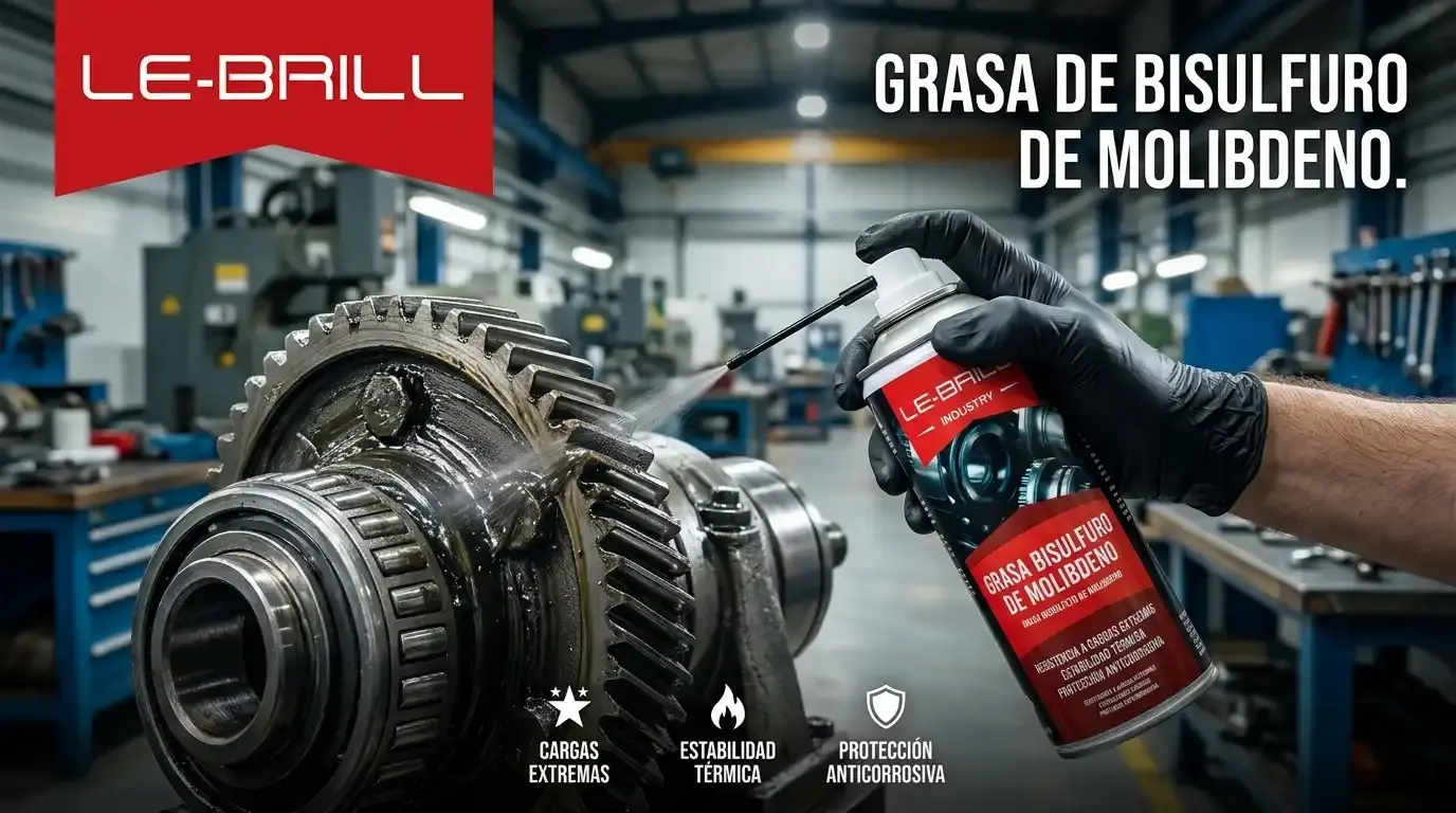 Grasa de Bisulfuro de Molibdeno: Vital para Rodamientos de Alta Carga